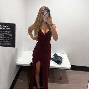 Burgundy xs dress